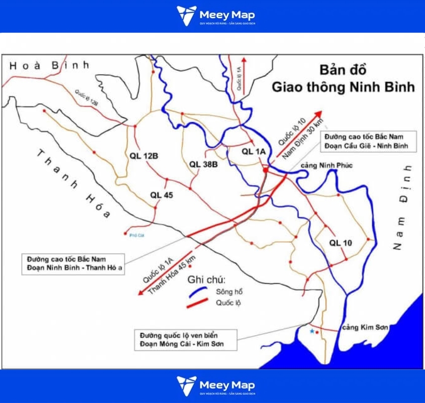 Bản đồ Quy Hoạch Ninh Bình Quy Hoạch Sử Dụng Đất Mới Nhất