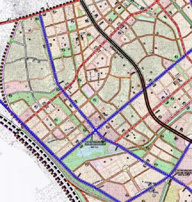 Bản đồ quy hoạch Hoài Đức phân khu đô thị S4