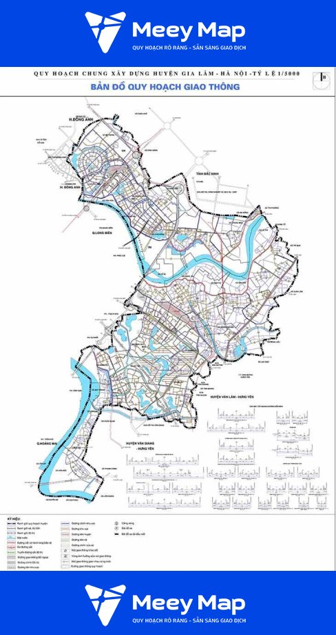 Ban do quy hoach huyen Gia Lam den nam 2030 phan giao thong 1