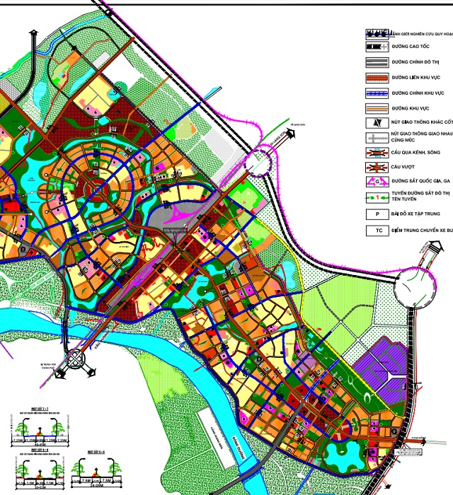 Bản đồ quy hoạch Gia Lâm mới nhất khu đô thị N9