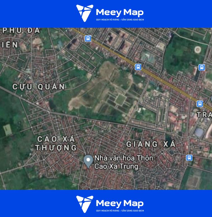 Bản đồ quy hoạch huyện Hoài Đức, Hà Nội mới nhất & cách tra cứu 9 Hinh anh thuc dia tren Google ve tinh 1