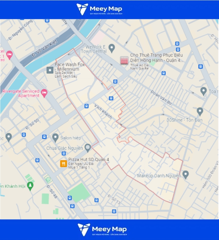 Bản đồ Phường 8, Quận 4, Thành phố Hồ Chí Minh