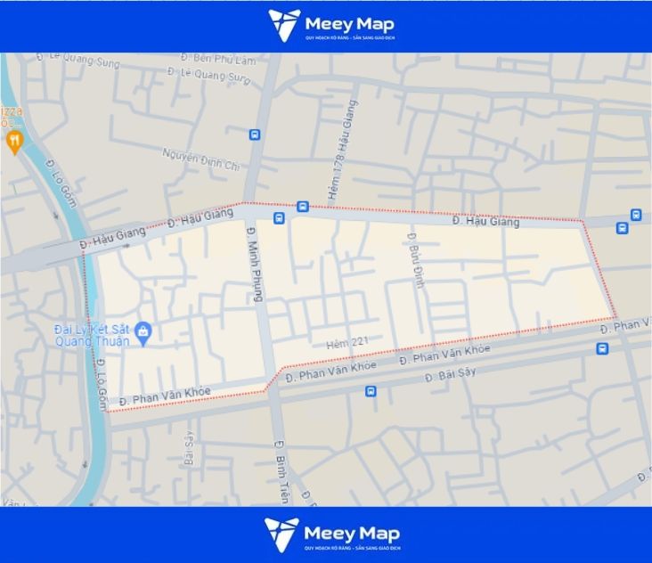 Bản đồ phường 5, quận 6