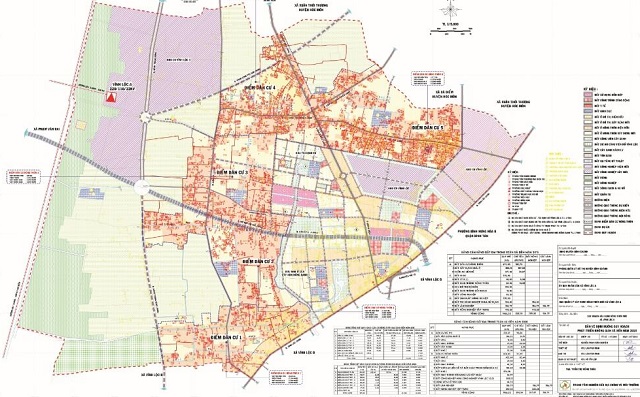 Bản đồ quy hoạch xã Vĩnh Lộc A huyện Bình Chánh đến năm 2030 | Meey Map