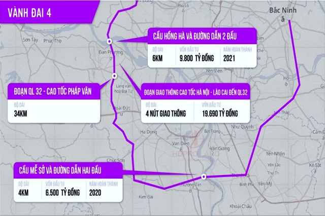 Với bản đồ quy hoạch đường Vành đai 4 Hà Nội 2024, bạn sẽ được chi tiết hóa về tuyến đường này. Hệ thống đường cao tốc được kết nối một cách thông suốt với các khu vực trong thành phố và khu vực lân cận. Điều này giúp cho quá trình di chuyển được nhanh chóng hơn, tiết kiệm thời gian và tiện lợi cho cư dân.