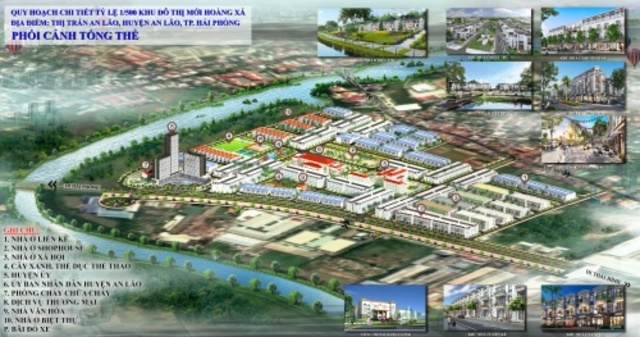Dự án quy hoạch đô thị mới Hoàng Xá trên địa bàn thị trấn An Lão huyện An Lão Hải Phòng