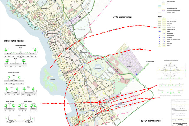 Quy hoạch giao thông chi tiết của thành phố Rạch Giá