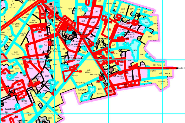 Quy hoạch giao thông chi tiết tại các phường của huyện An Lão