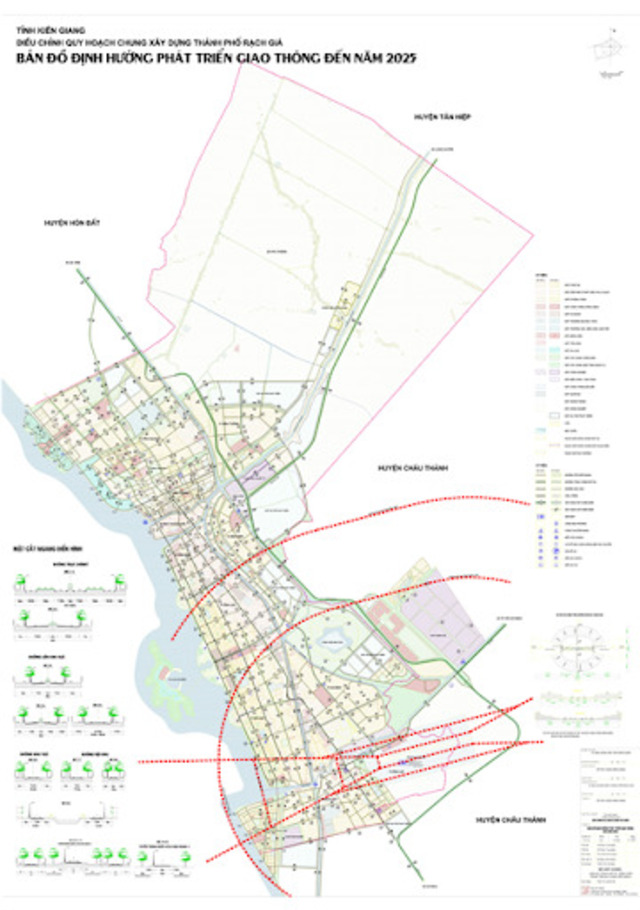 Tra cứu quy hoạch chi tiết trực tuyến của thành phố Rạch Giá