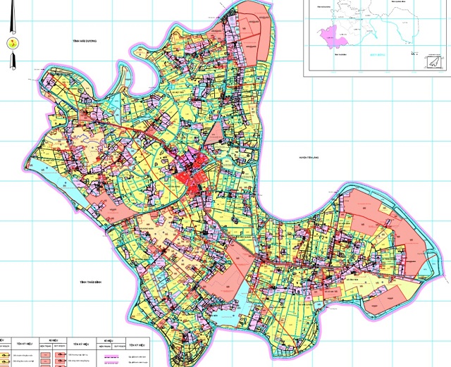 Bản đồ giao thông tại huyện Vĩnh Bảo Hải Phòng