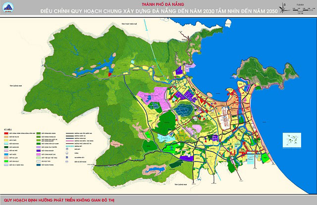 Bản đồ quy hoạch Đà Nẵng đến năm 2030 tầm nhìn 2050