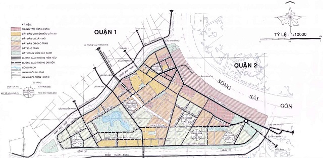 Bản đồ quy hoạch giao thông Quận 4