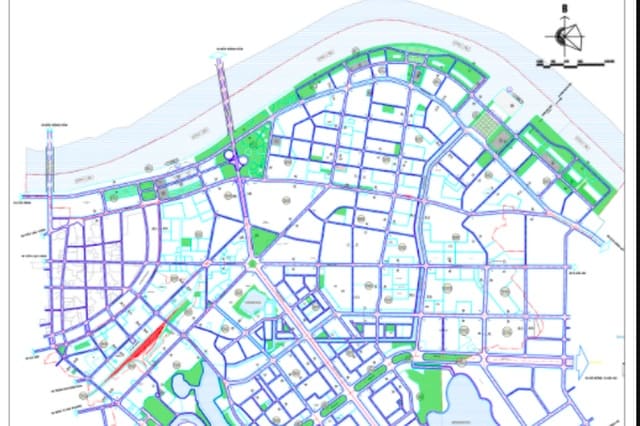 Bản đồ quy hoạch giao thông quận Ngô Quyền