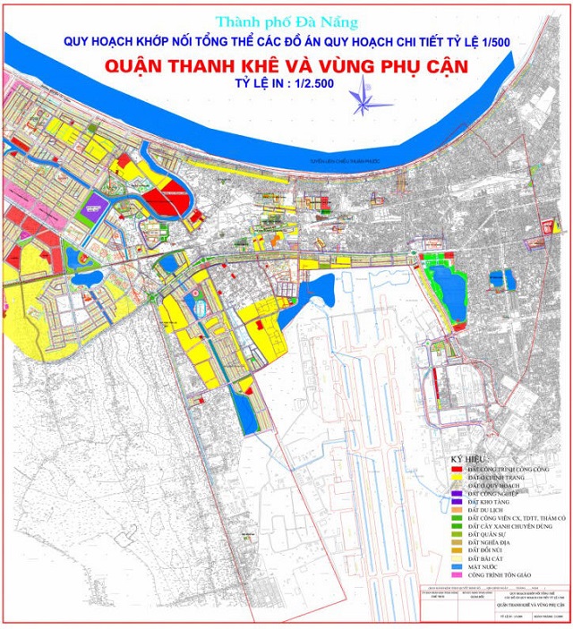 Bản đồ quy hoạch quận Thanh Khê