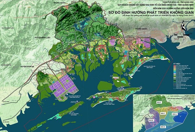 Bản đồ Quy Hoạch Thành Phố Móng Cái Mới Nhất đến Năm 2030 | Meey Map
