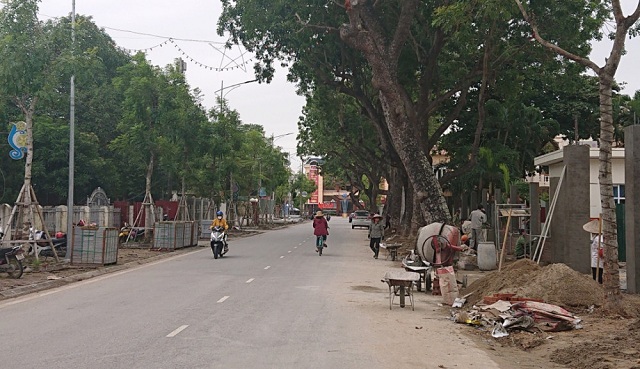 Dự án cải tạo tuyến đường tại trung tâm thị trấn Vĩnh Bảo