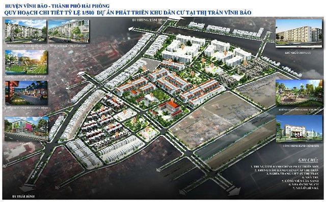Dự án phát triển khu dân cư tại thị trấn Vĩnh Bảo Hải Phòng