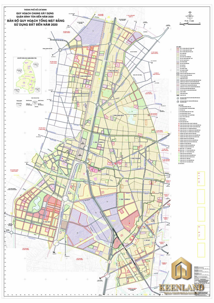 Hình ảnh bản đồ quy hoạch quận Bình Tân
