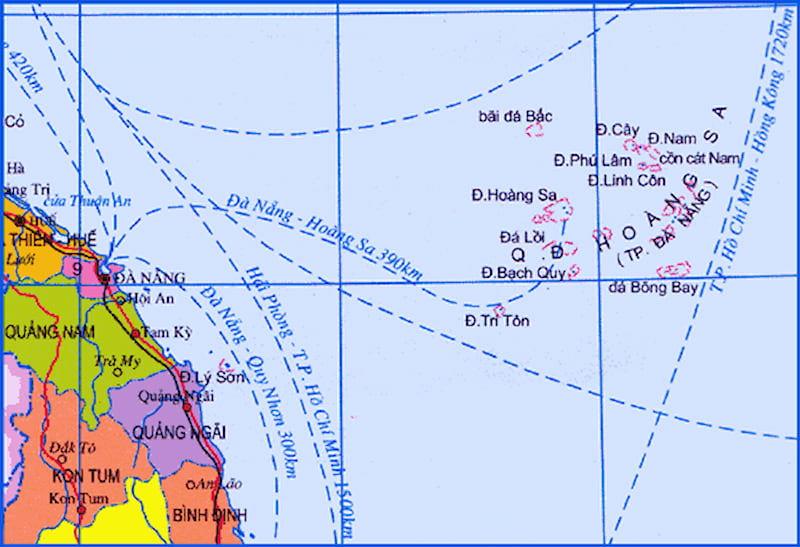 Tổng quan bản đồ quy hoạch huyện Hoàng Sa