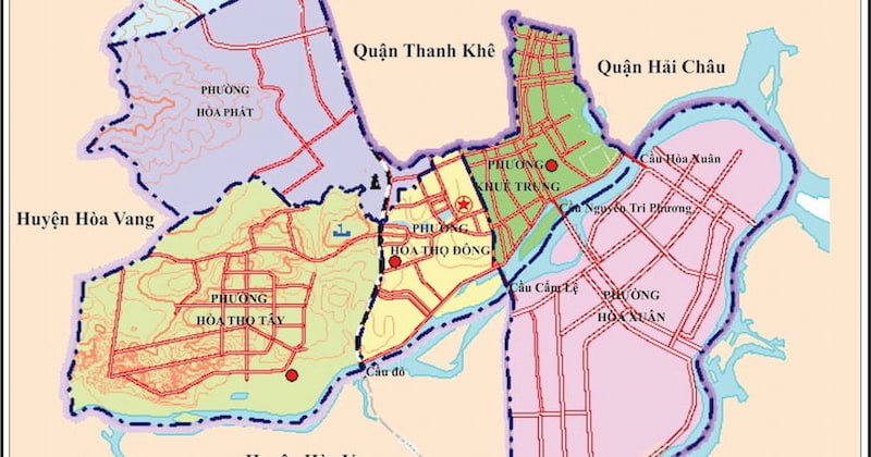 Bản đồ quy hoạch của Quận Thanh Khê, Đà Nẵng 