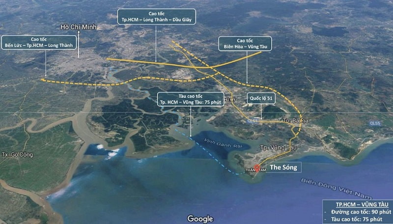 Bà Rịa - Vũng Tàu có gần 10 siêu dự án, với tổng nguồn cung gần 10.000 sản phẩm