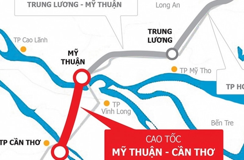 Đường cao tốc Trung Lương - Mỹ Thuận - Cần Thơ