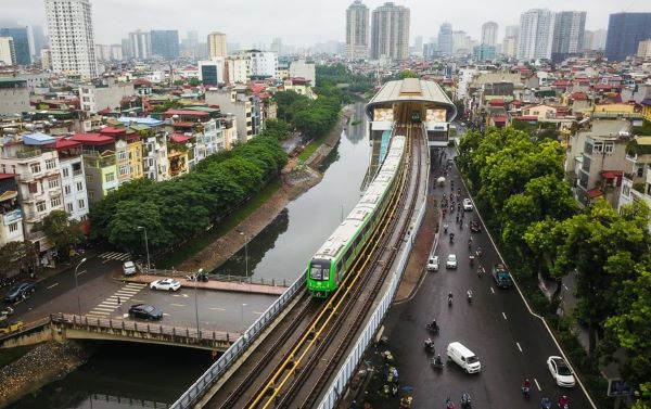 Đường sắt Cát Linh - Hà Đông đòn bẩy giúp tăng nhanh giá trị thị trường bất động sản khu vực