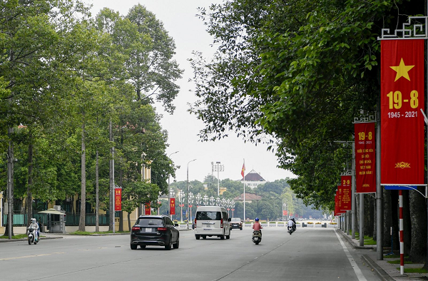 Cở sở hạ tầng giao thông tại đường Hùng Vương ngày càng được cải thiện