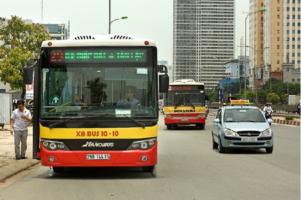 Cư dân có thể di chuyển tới ngã ba Hà Đông bằng tuyến xe bus 