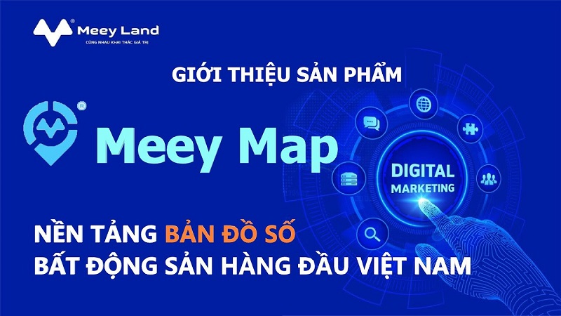 Ứng dụng Meey Map - Bản đồ quy hoạch bất động sản trực tuyến