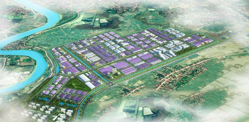 Khu công nghiệp Hòa Phú có vị trí thuận lợi cho các doanh nghiệp phát triển