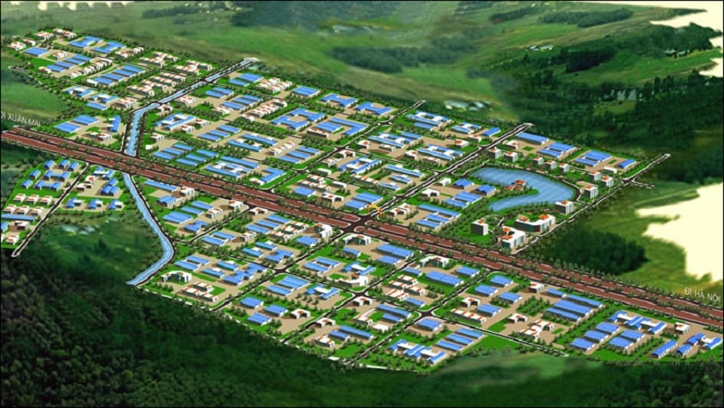 Bản đồ quy hoạch Khu công nghiệp Phú Nghĩa