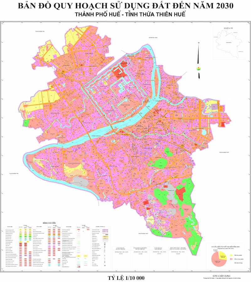 Bản đồ quy hoạch mới nhất của Huế
