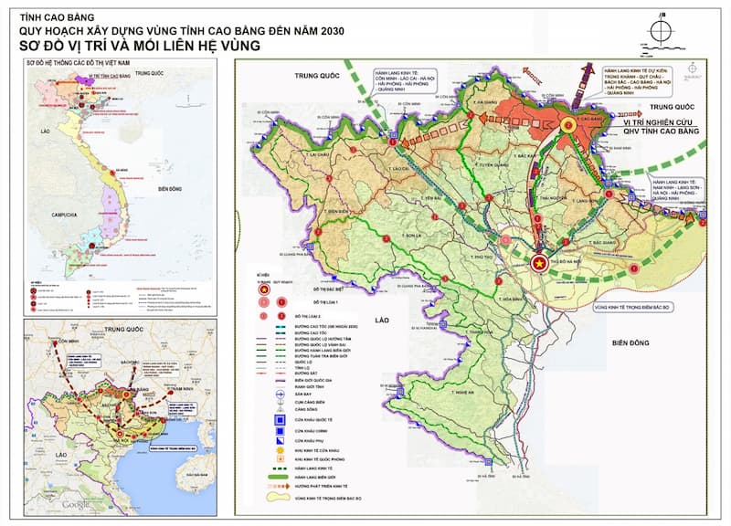  Bản đồ quy hoạch tỉnh Cao Bằng mới nhất