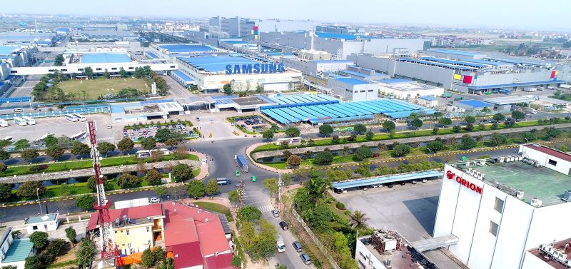 Cơ sở hạ tầng khu công nghiệp Yên Phong