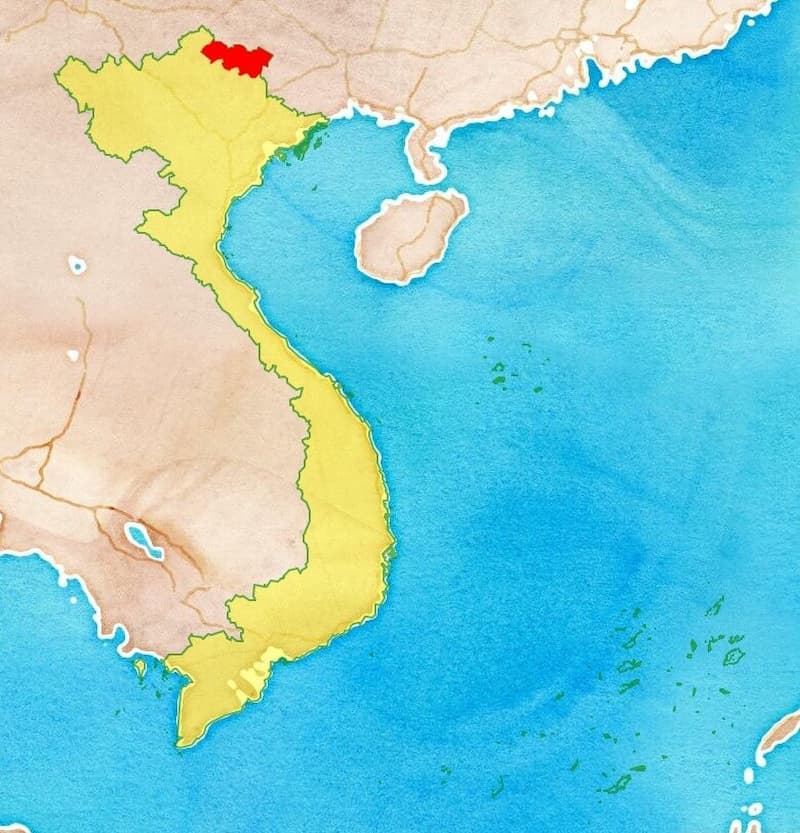 Vị trí địa lý tỉnh Cao Bằng