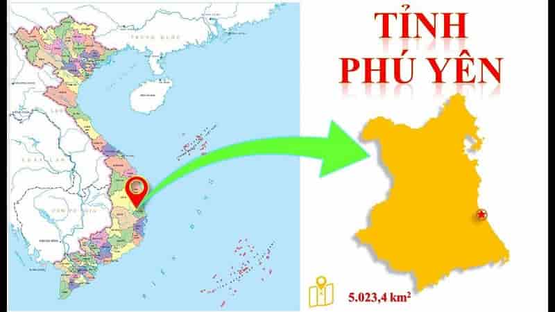 Vị trí địa lý Phú Yên
