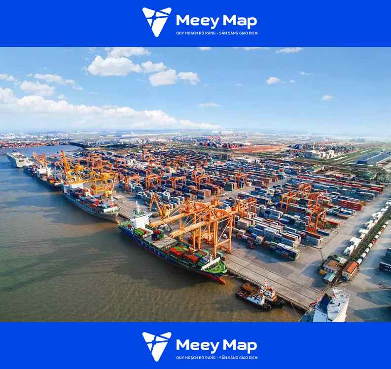 Khu công nghiệp Đình Vũ, Cát Hải, Hải Phòng 1 Khu công nghiệp Đình Vũ nằm gần các cảng biển lớn.