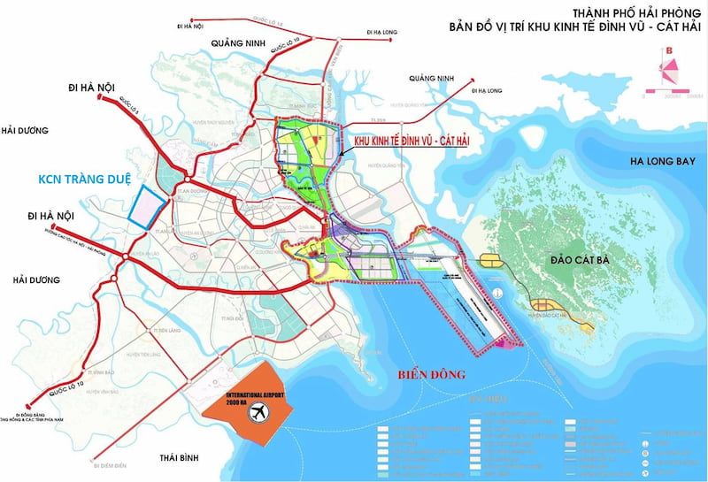 Bản đồ quy hoạch dự án khu công nghiệp Nomura