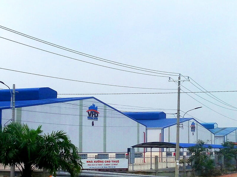 Công ty cổ phần VFI Việt Nam nằm trong khu công nghiệp Thái Hòa Long An