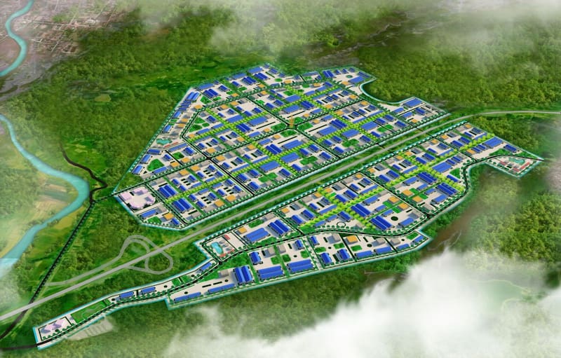 Bản đồ quy hoạch dự án khu công nghiệp Đồ Sơn