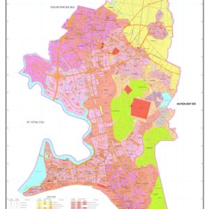 Bản đồ quy hoạch huyện Long Điền, Bà Rịa Vũng Tàu| Kế hoạch sử dụng đất 2 Bản đồ kế hoạch sử dụng đất huyện Long Điền, Bà Rịa Vũng Tàu