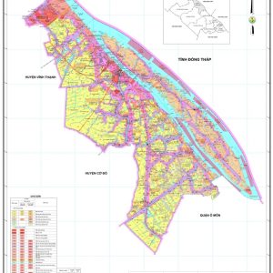 Bản đồ kế hoạch sử dụng đất năm Quận Thốt Nốt, Thành Phố Cần Thơ năm 2022
