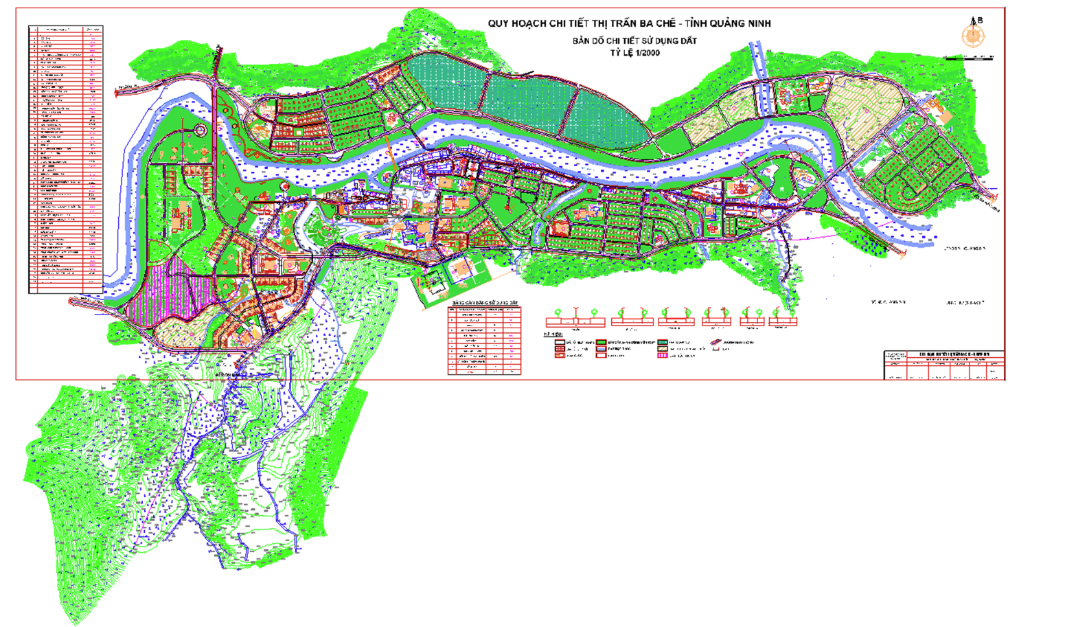 Quy hoạch chi tiết thị trấn Ba Chẽ - Quảng Ninh