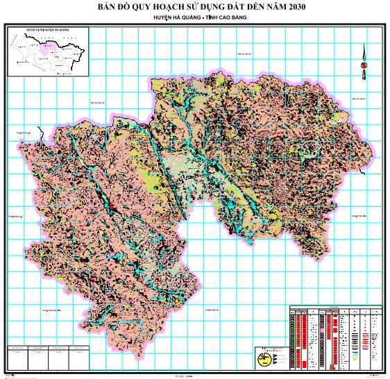Bản đồ quy hoạch Huyện Hà Quảng – Tỉnh Cao Bằng