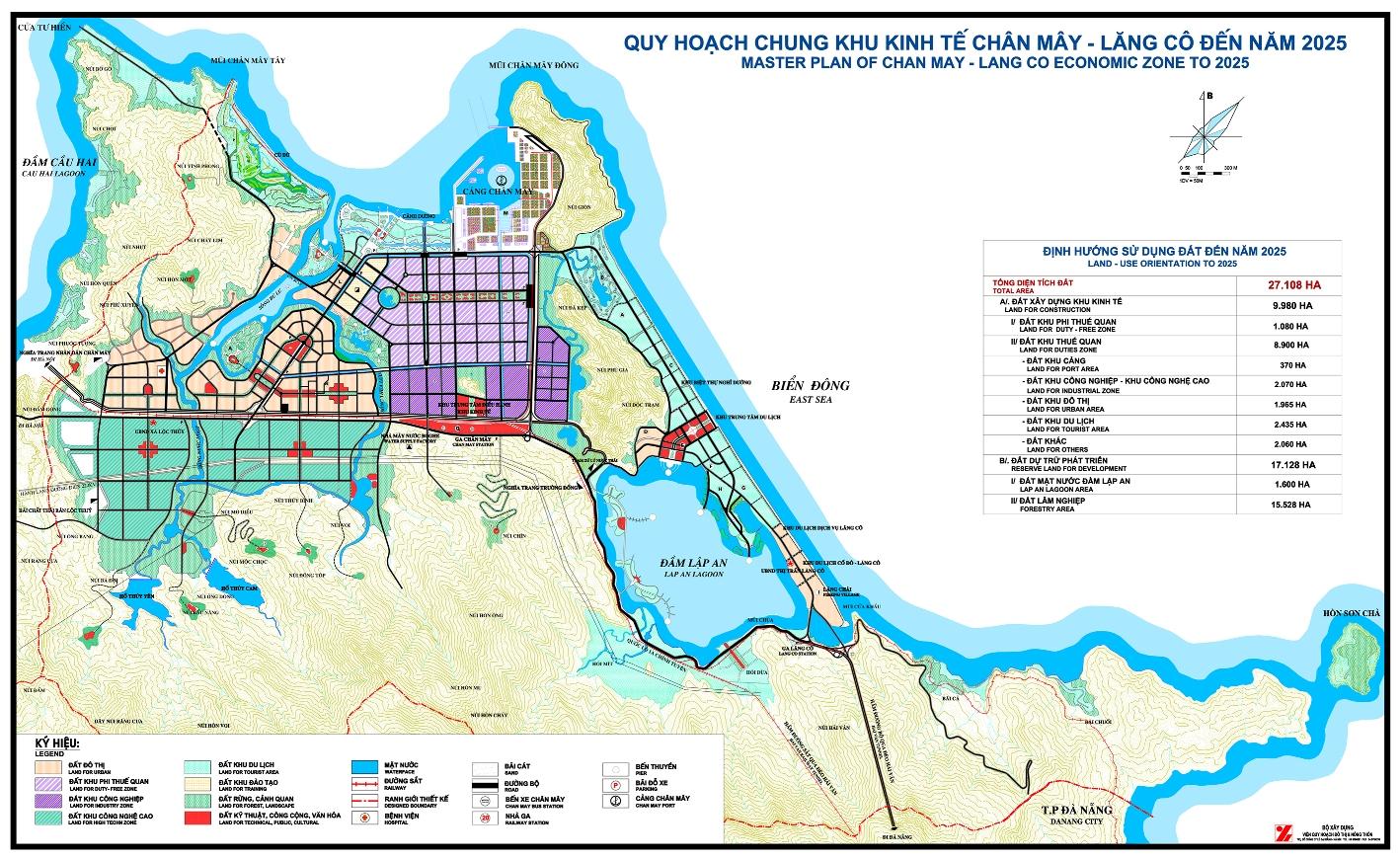 Quy hoạch chung khu kinh tế Chân Mây - Lăng Cô đến 2025