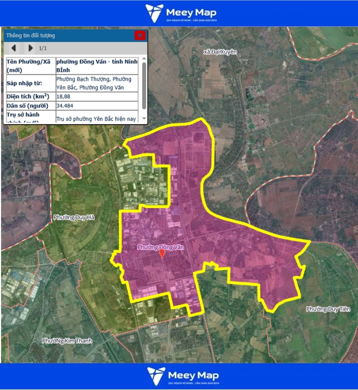 Bản đồ quy hoạch tỉnh Ninh Bình| Bản Đồ Sau Sáp Nhập 226 Bản đồ Phường Đồng Văn, Ninh Bình