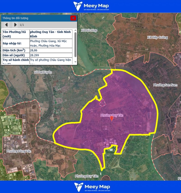 Bản đồ quy hoạch tỉnh Ninh Bình| Bản Đồ Sau Sáp Nhập 225 Bản đồ Phường Duy Tân, Ninh Bình