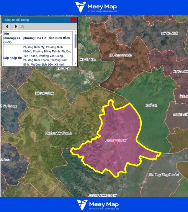 Bản đồ quy hoạch tỉnh Ninh Bình| Bản Đồ Sau Sáp Nhập 248 Bản đồ Phường Hoa Lư, Ninh Bình