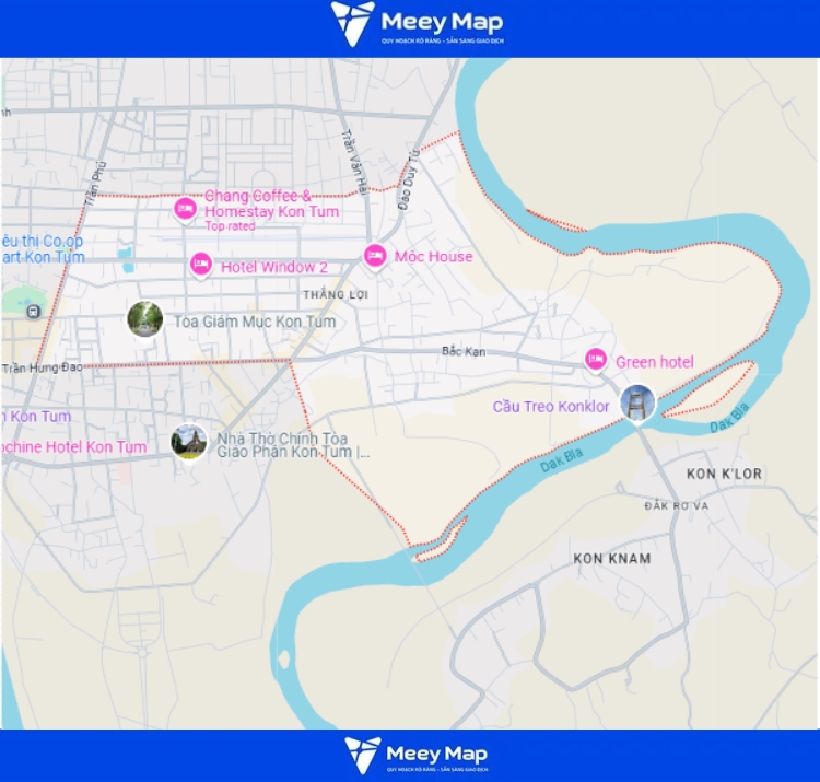 Bản đồ quy hoạch Thành phố Kon Tum, Kon Tum| Kế hoạch Sử dụng Đất 7 Bản đồ Phường Thắng Lợi, Thành phố Kon Tum